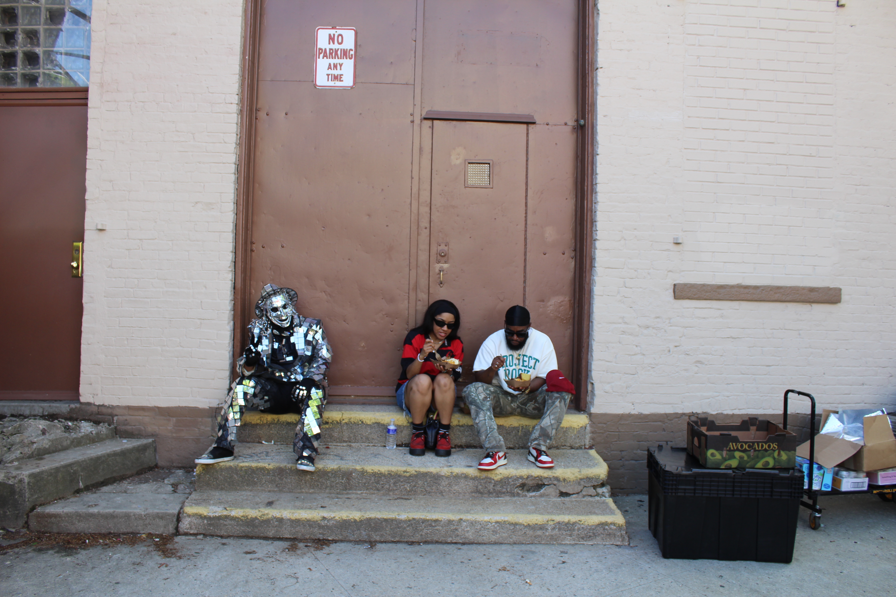 Scenes From A Block Party On Franklin Street